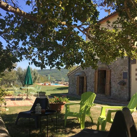Villa San Regolino Whit Private Pool Radicondoli Bagian luar foto