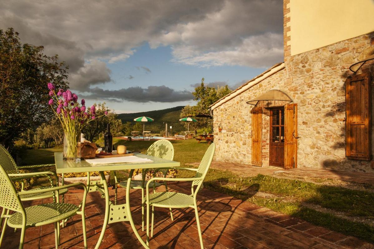 Villa San Regolino Whit Private Pool Radicondoli Bagian luar foto