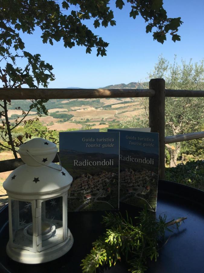 Villa San Regolino Whit Private Pool Radicondoli Bagian luar foto