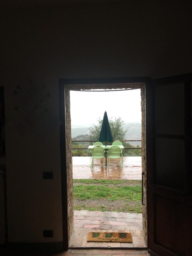 Villa San Regolino Whit Private Pool Radicondoli Bagian luar foto