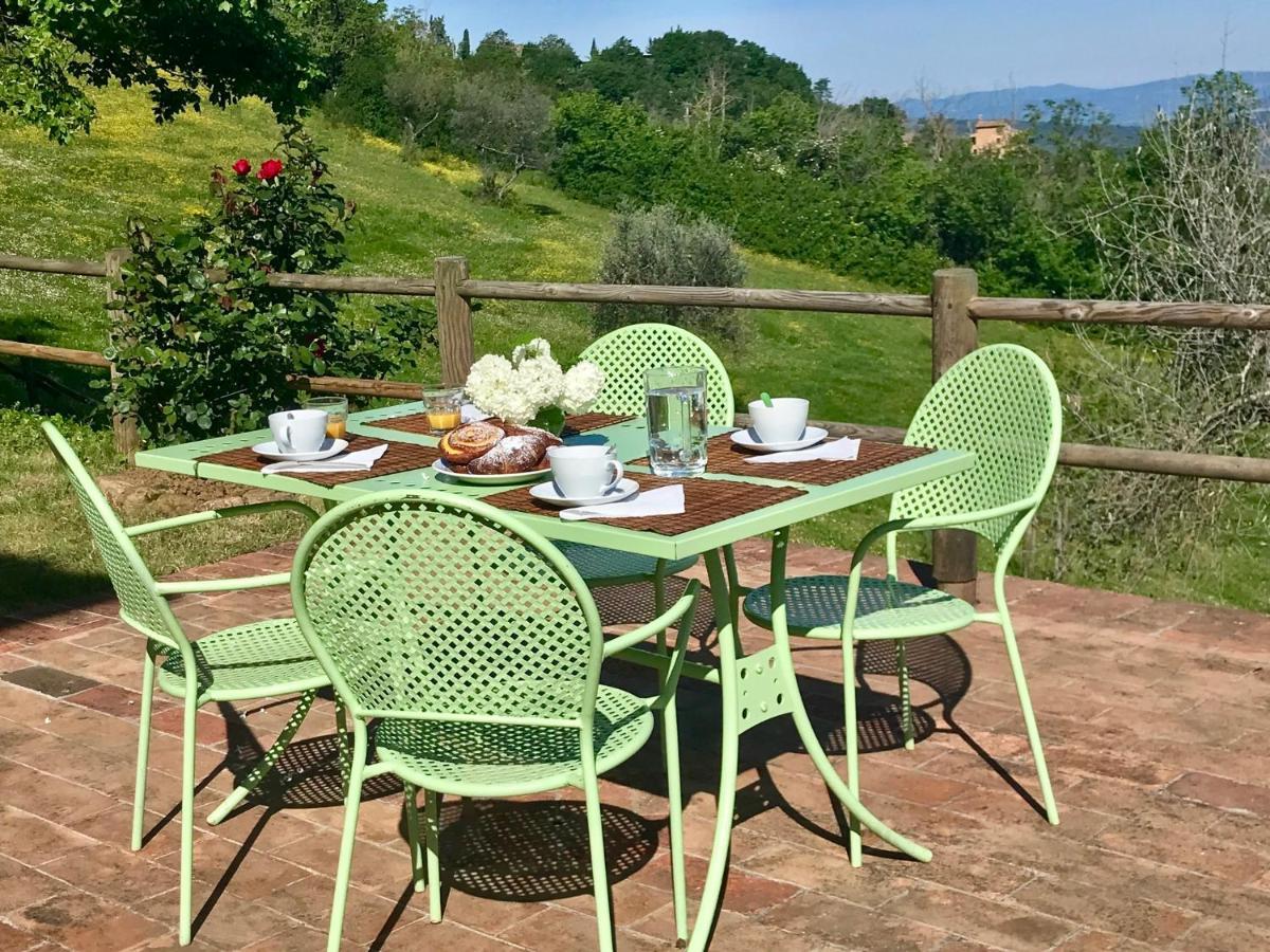 Villa San Regolino Whit Private Pool Radicondoli Bagian luar foto