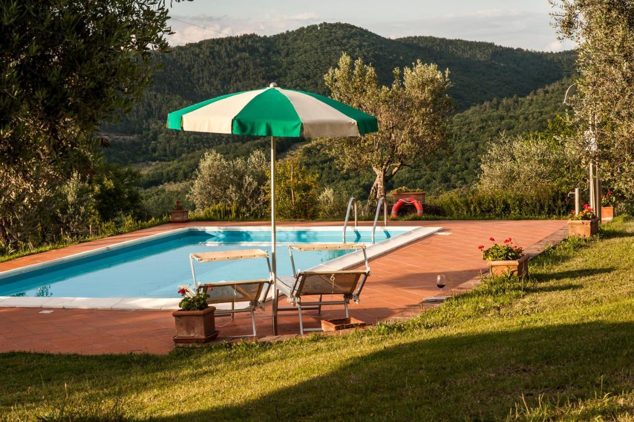 Villa San Regolino Whit Private Pool Radicondoli Bagian luar foto