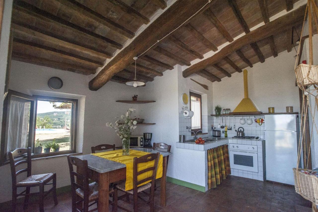 Villa San Regolino Whit Private Pool Radicondoli Bagian luar foto