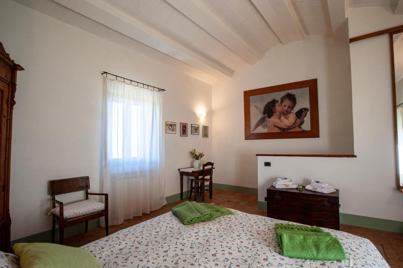 Villa San Regolino Whit Private Pool Radicondoli Bagian luar foto